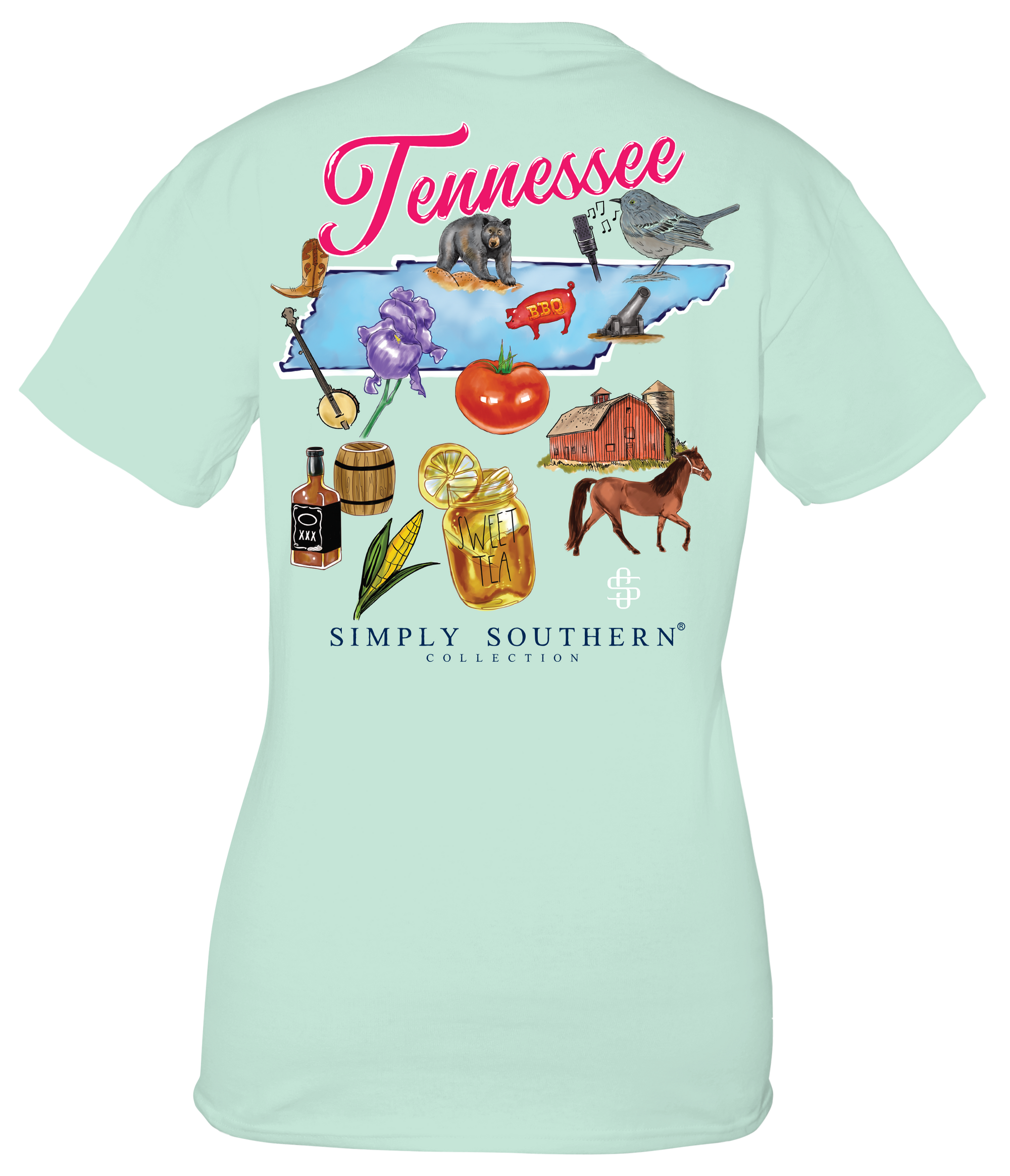 Simply Southern Preppy Tennessee Breeze T-Shirt