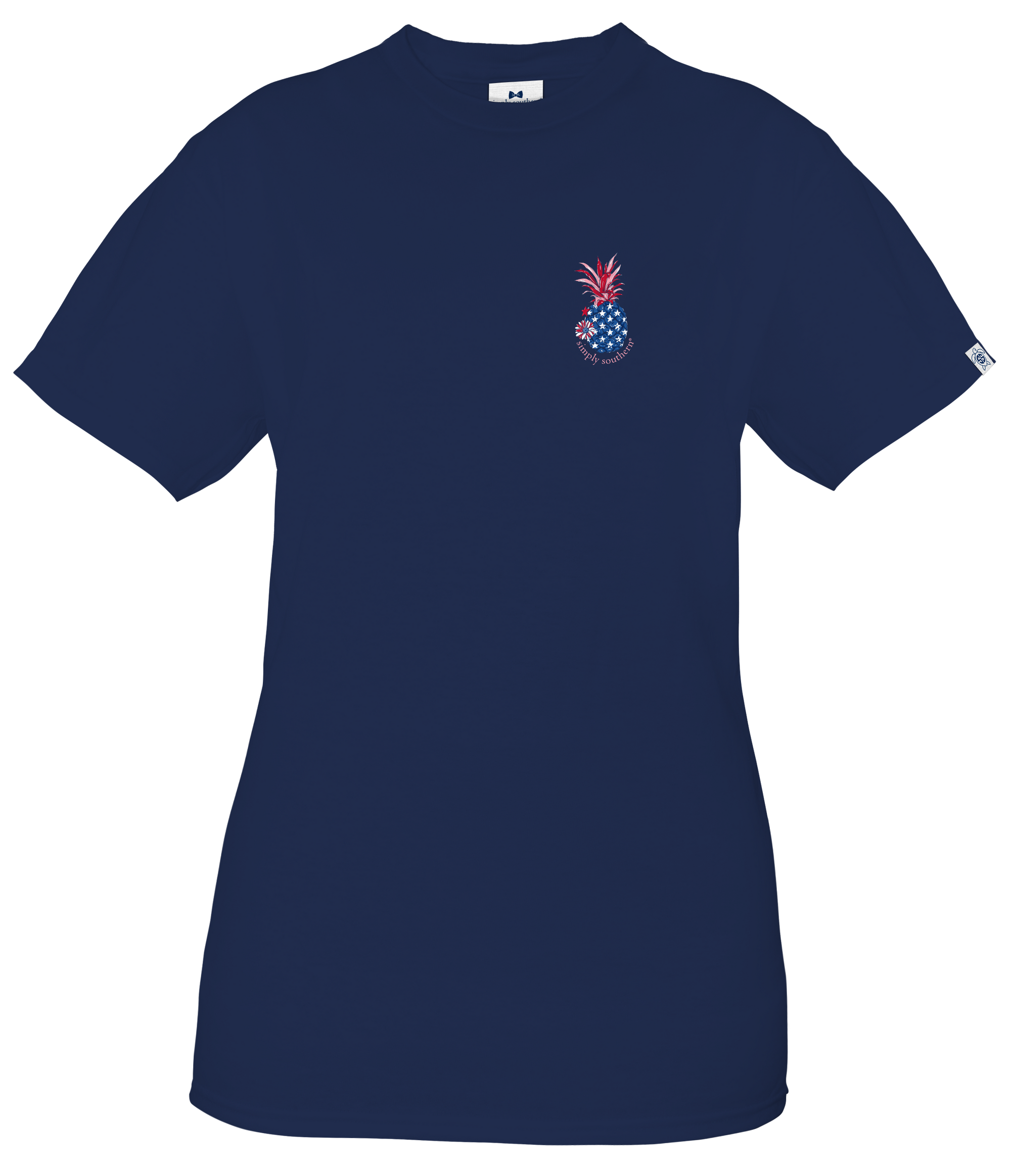 SALE Simply Southern Red White Happy USA T-Shirt