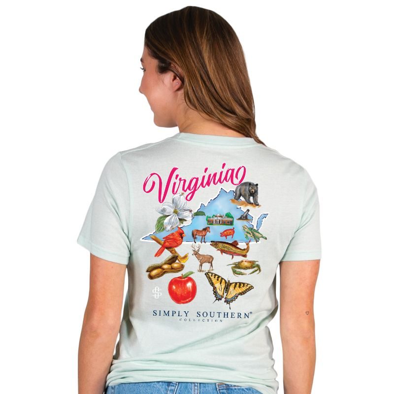 Simply Southern Preppy Virginia Breeze T-Shirt