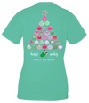Simply Southern Warm Wishes Turtle Christmas Tree T-Shirt