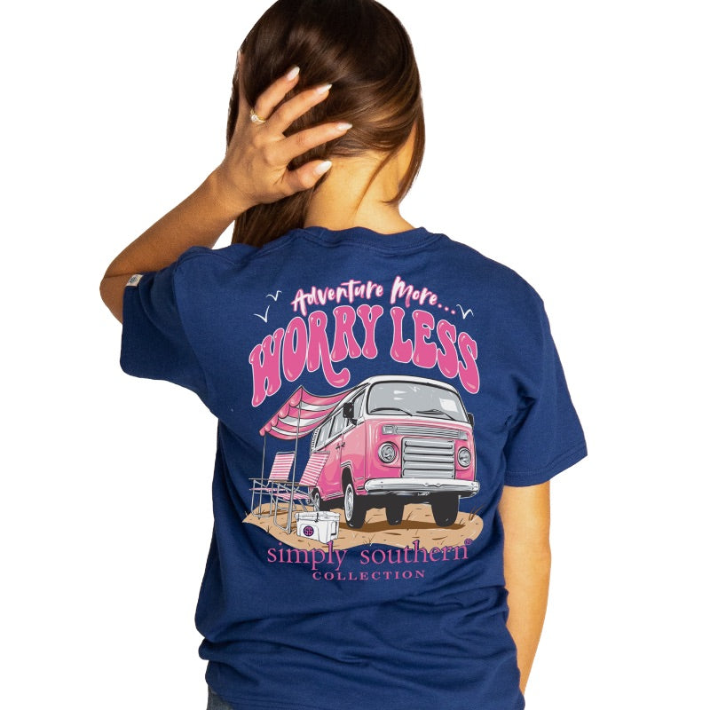 Simply Southern Adventure More Worry Less T-Shirt