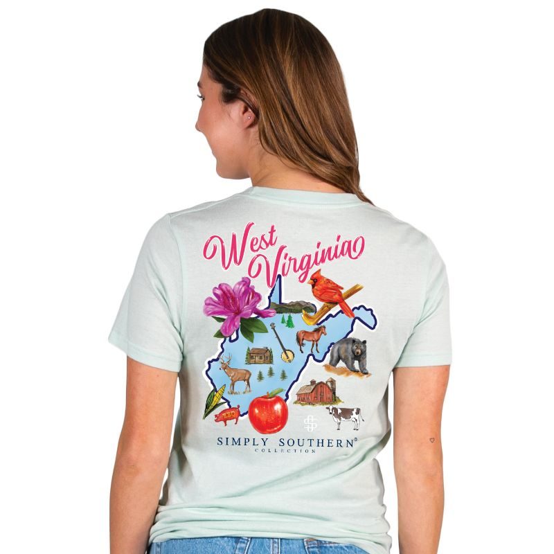 Simply Southern Preppy West Virginia Breeze T-Shirt