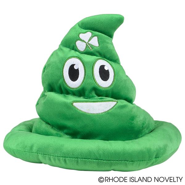 IRISH ST. PATRICK'S DAY EMOTICON POOP HAT