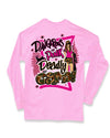 Sweet Thing Dangerous in Pink Deadly in Camo Hunt Deer Long Sleeve Bright Girlie T-Shirt - SimplyCuteTees
