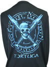 Southern Attitude Tortuga Moon Skull Bones Unisex Sport Tech T-Shirt