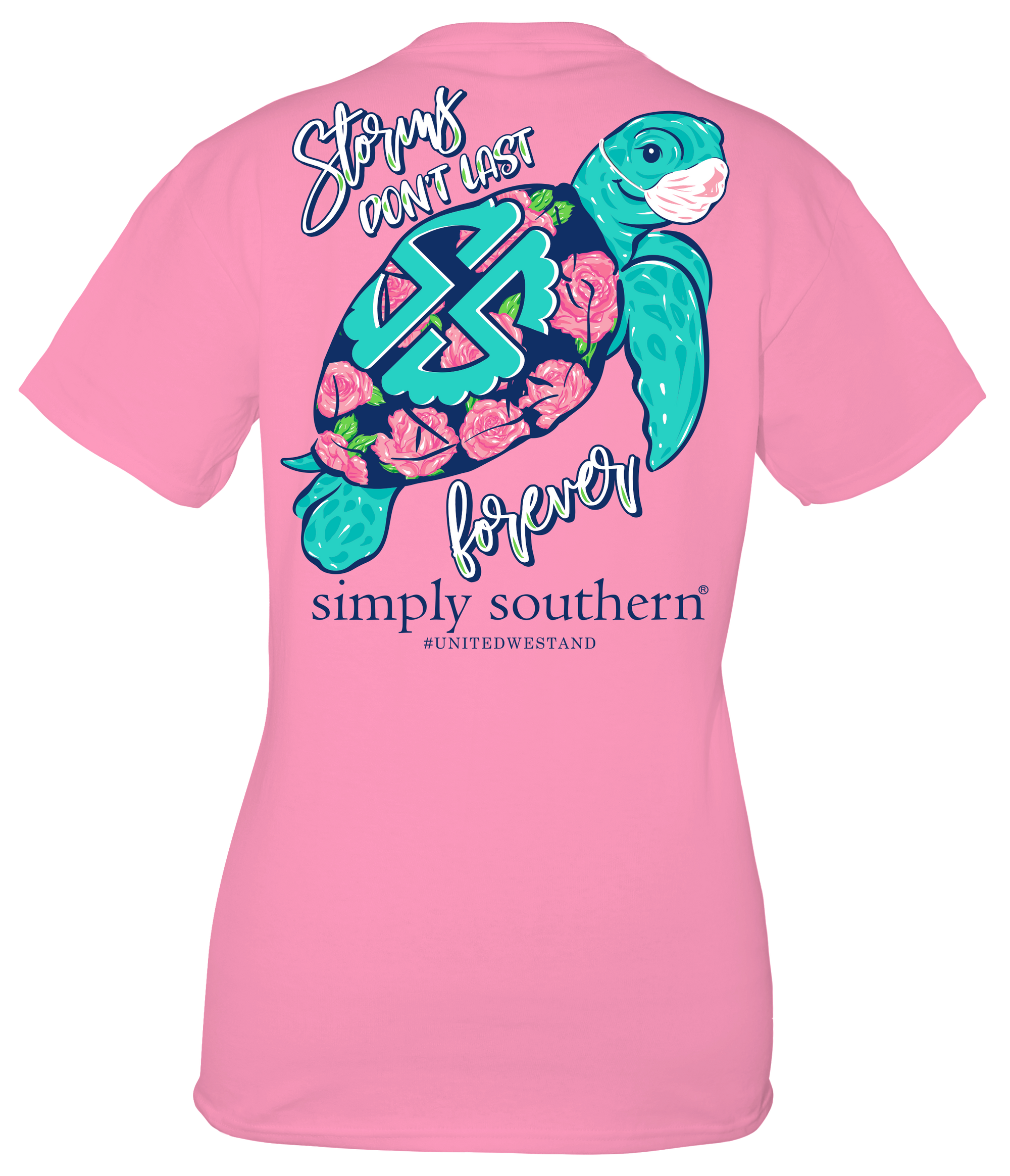 SALE Simply Southern Collection Storms Don&#39;t Last Turtle T-Shirt
