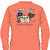 Southern Sippin Football Tailgate Pigment Dyed Unisex Pocket Long Sleeve T-Shirt - SimplyCuteTees