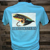 Backwoods South Waters Fishing Lure Bright Comfort Colors Unisex T Shirt