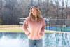 SALE Simply Southern Ombre Pullover Soft Sherpa Jacket