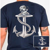 Country Life Outfitters Vintage Pirate Anchor Unisex T-Shirt - SimplyCuteTees