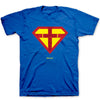 Kerruso Jesus is my Super Power Cherished Christian Unisex Bright T Shirt - SimplyCuteTees
