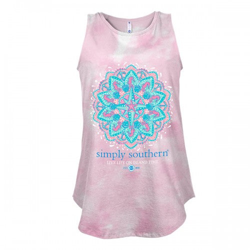 SALE Simply Southern Preppy Compass Mandala Seahorse Starfish Tank Top