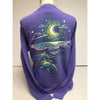 Southern Attitude Tortuga Moon To The Sea Turtles Comfort Colors Long Sleeve T-Shirt
