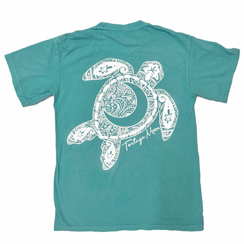 Southern Attitude Tortuga Moon Big Moon Comfort Colors T-Shirt