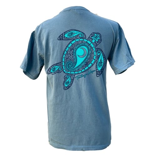 Southern Attitude Tortuga Moon New Moon Comfort Colors T-Shirt