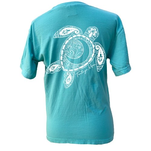 Southern Attitude Tortuga Moon Big Moon Comfort Colors T-Shirt
