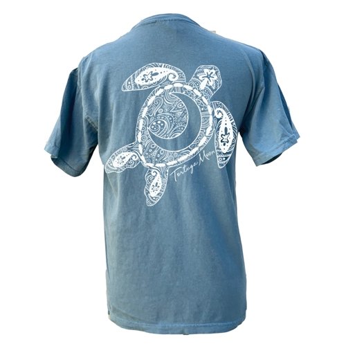 Southern Attitude Tortuga Moon Big Moon Comfort Colors T-Shirt