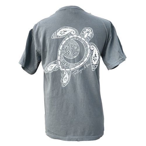 Southern Attitude Tortuga Moon Big Moon Comfort Colors T-Shirt