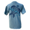 Southern Attitude Tortuga Moon Flower Turtle Comfort Colors T-Shirt