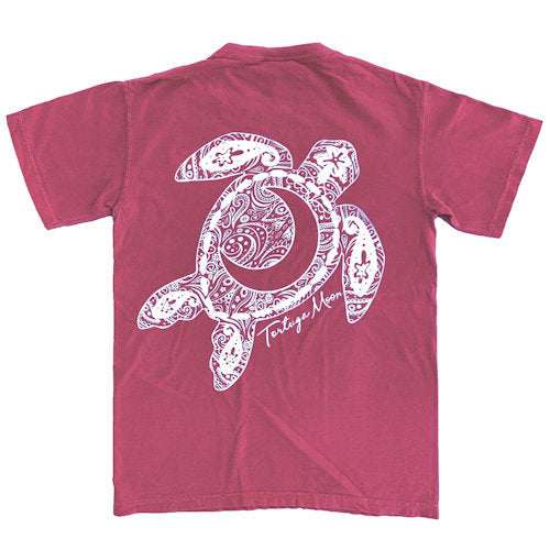 Southern Attitude Tortuga Moon Big Moon Comfort Colors T-Shirt