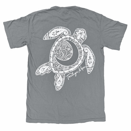 Southern Attitude Tortuga Moon Big Moon Comfort Colors T-Shirt