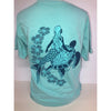 Southern Attitude Tortuga Moon Mermaid Turtle Comfort Colors T-Shirt