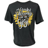Southern Attitude Blessings Call Me Gigi Soft Canvas Front Print T-Shirt