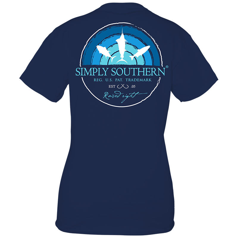 Simply Southern Fish Sky Unisex T-Shirt - SimplyCuteTees