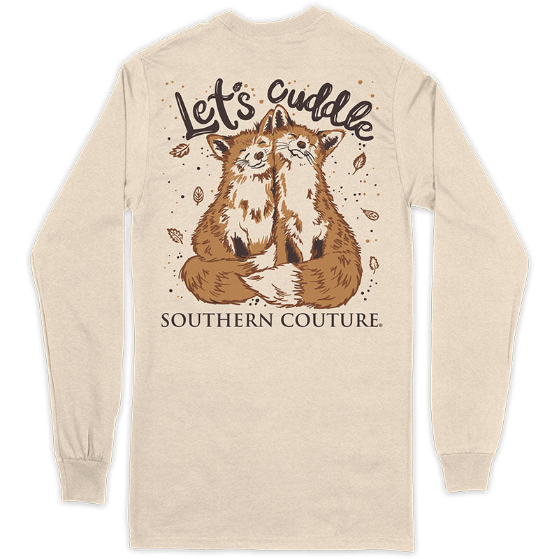 SALE Southern Couture Classic Let&#39;s Cuddle Long Sleeve T-Shirt