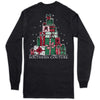 Southern Couture Classic Present Tree Holiday Long Sleeve T-Shirt