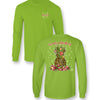 SALE Sassy Frass Christmas Leopard Pineapple Long Sleeve T-Shirt