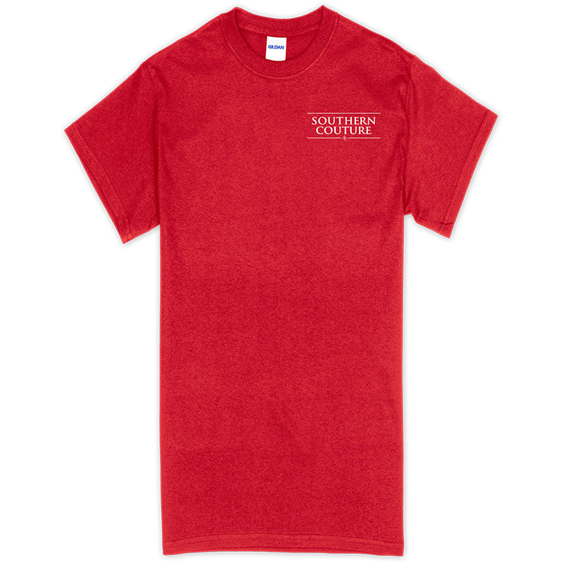 Southern Couture Classic Peace On Earth Holiday T-Shirt