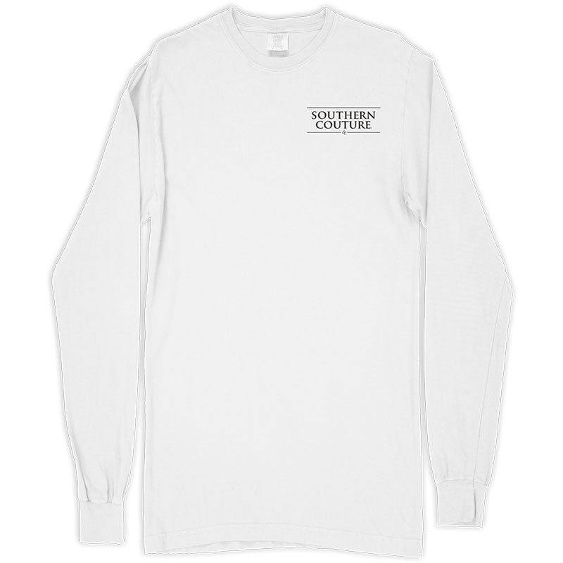 SALE Southern Couture Farm Fresh Christmas Trees Comfort Colors Long Sleeve T-Shirt