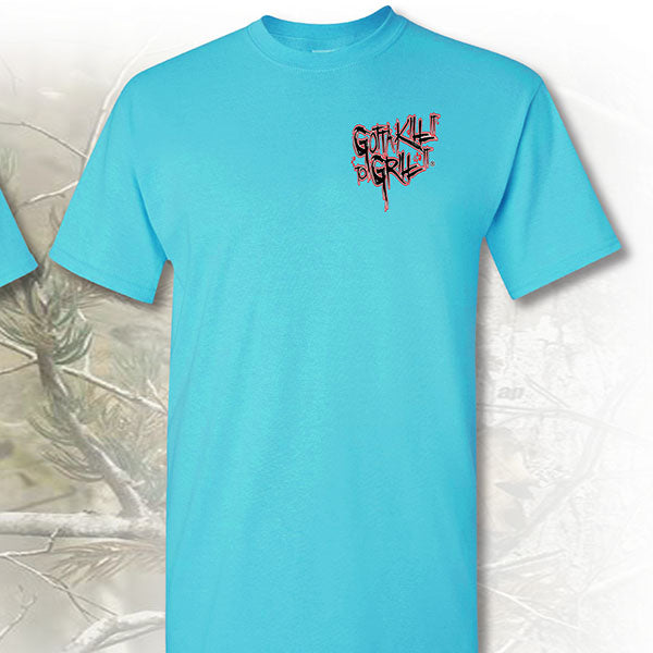 Gotta Kill It To Grill It Old Bay Crab Unisex Pocket T-Shirt