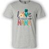 Sassy Frass Love is Being Called Nana Canvas T-Shirt