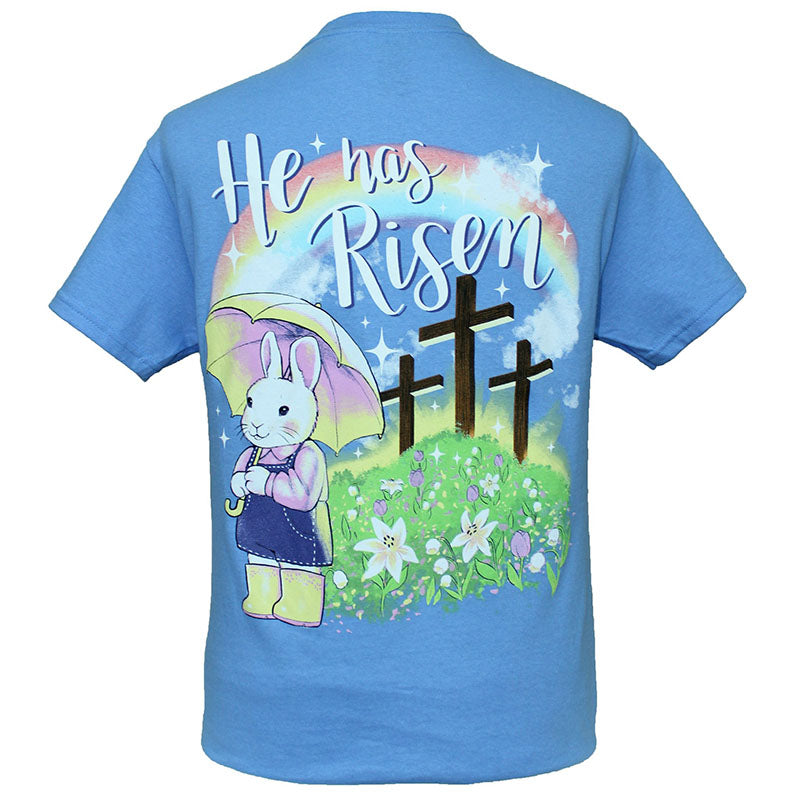 Southern Attitude Easter He Has Risen Bunny T-Shirt