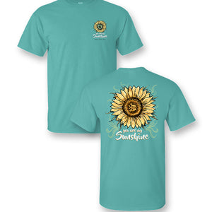 Sassy Frass You are My Sunshine Sunflower Comfort Colors Bright Girlie ...