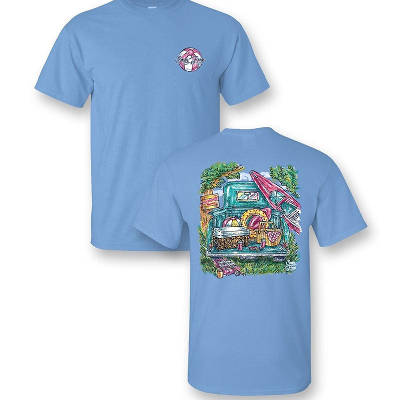 Sassy Frass Preppy Lake Truck T-Shirt