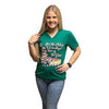 SALE Sassy Frass Most Wonderful Time Holiday Canvas V-Neck T Shirt