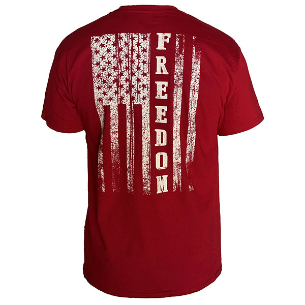 Country Life Outfitters Vintage USA Freedom Flag Unisex T-Shirt