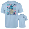 Southernology Talk Southern to Me Pineapple Chambray Comfort Colors T-Shirt