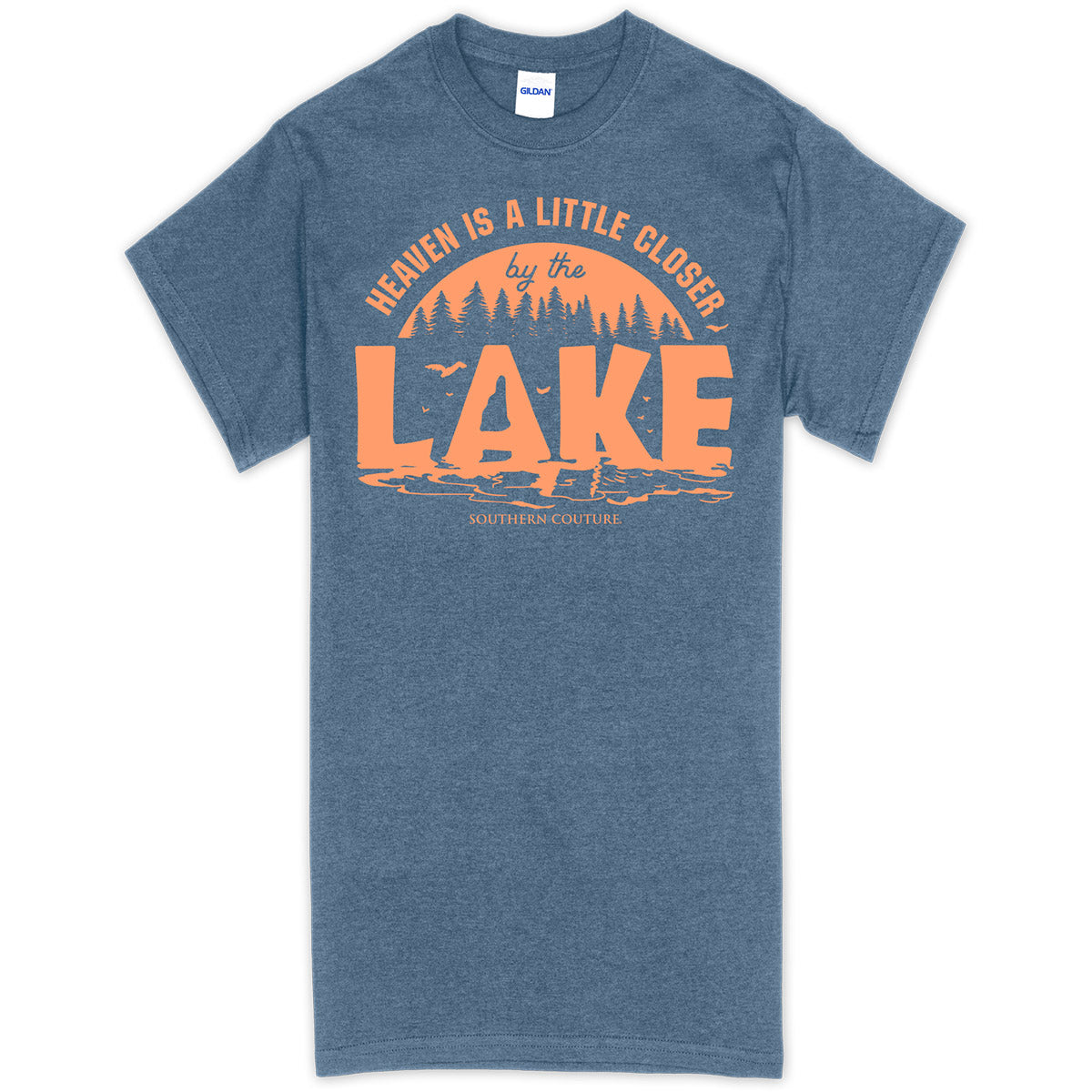 Southern Couture Heaven Is Closer By The Lake Soft T-Shirt