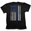 Hold Fast Honor Police Flag USA Unisex T-Shirt