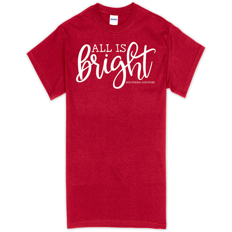 Southern Couture All Is Bright Holiday Soft T-Shirt