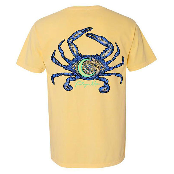 Southern Attitude Tortuga Moon Crab Comfort Colors T-Shirt