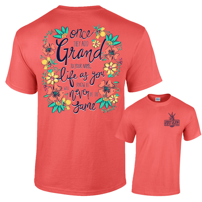 Sale Southernology Once They Add Grand Grandma Classic T-Shirt