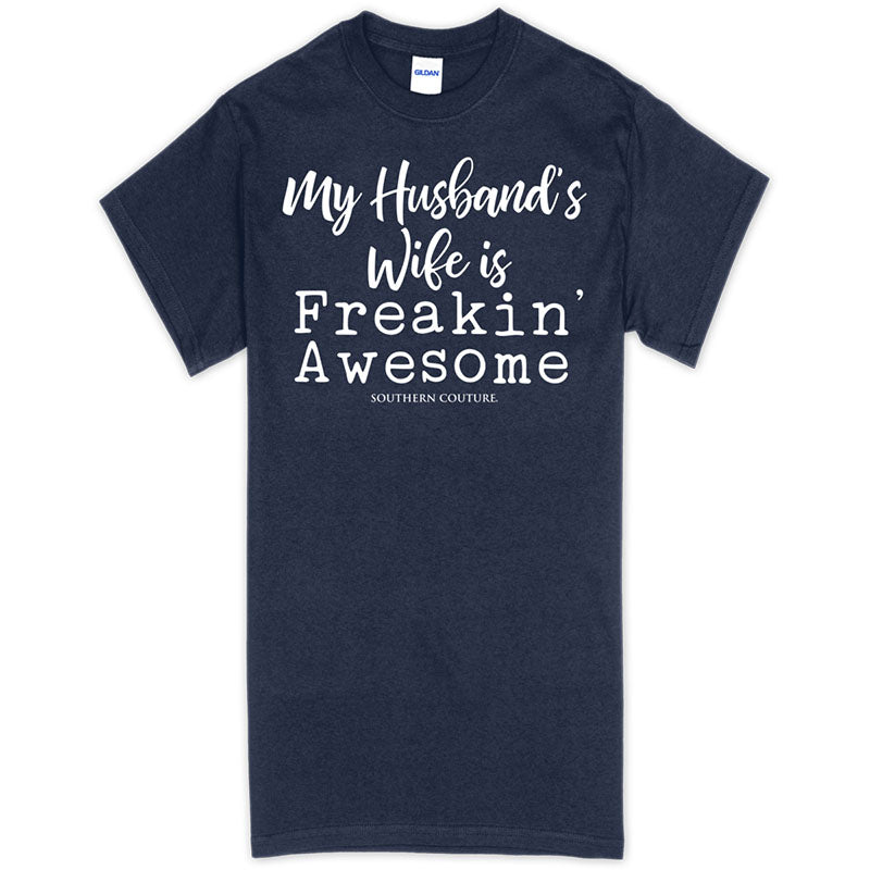 Southern Couture My Husband's Wife Soft T-Shirt