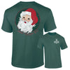 Southernology Vintage Santa Merry Christmas Comfort Colors T-Shirt