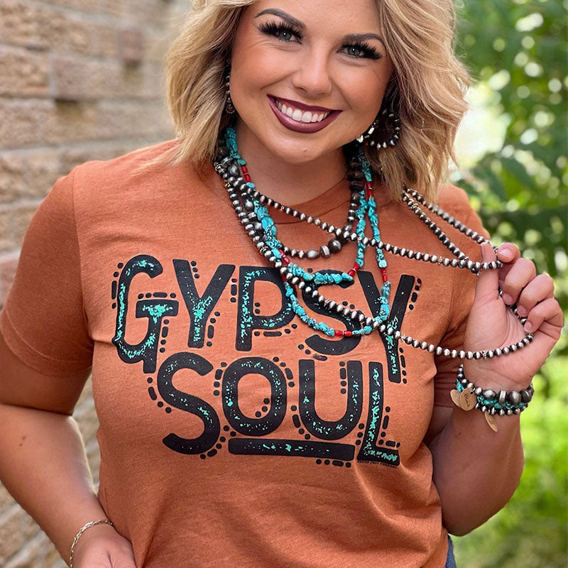 Texas True Threads Gypsy Soul Canvas T-Shirt