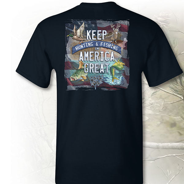 Gotta Kill It To Grill It Keep Hunting & Fishing Great USA Unisex T-Shirt